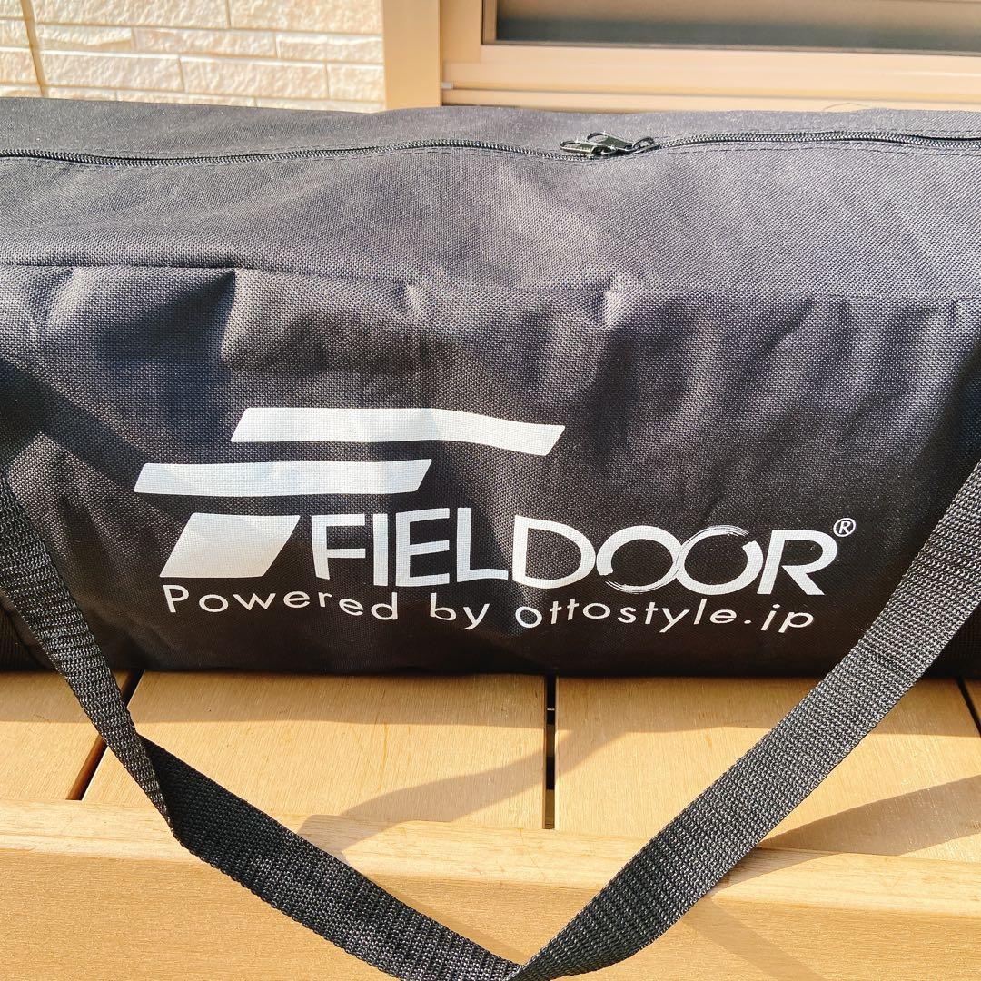 FIELDOORタープテント 3mワンタッチ センターロック 強化版+シート3枚