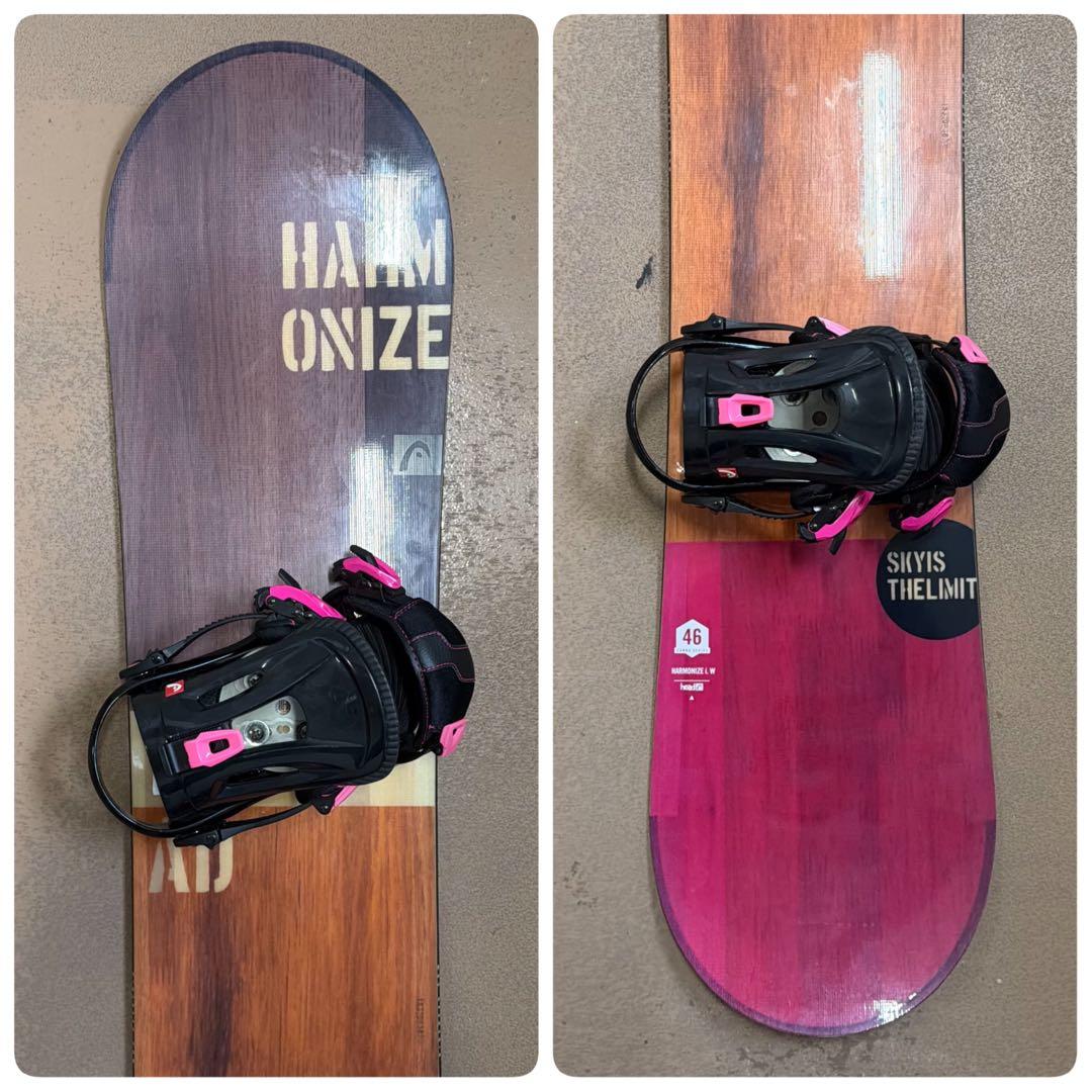 ビギナー必見！良品セット！HEAD HARMONIZED 146 キャンバー！