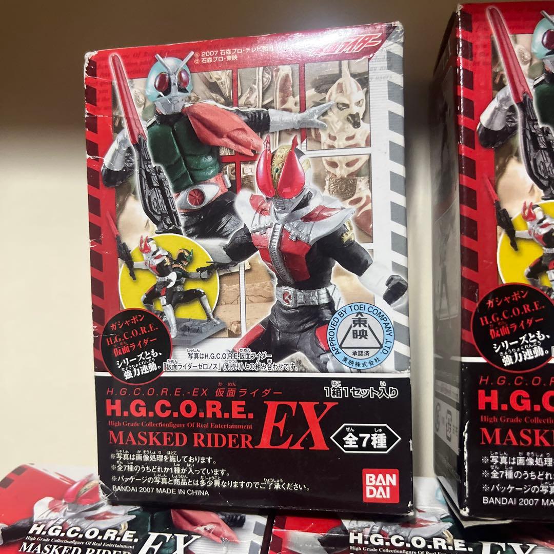 バンダイ製 H.G.C.O.R.E. EX 仮面ライダー 全7種 フィギュア