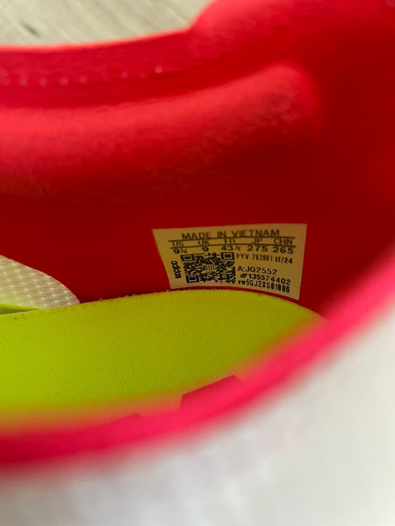 adidas ADIZERO BOSTON 27.5cm ボストン12