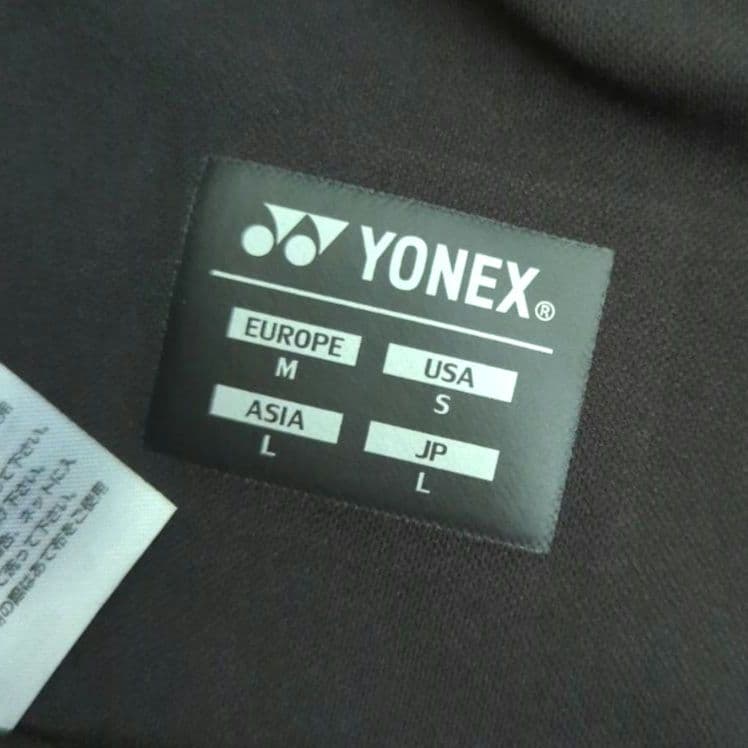 ❇️新品　YONEX　ユニ　L　ウォームアップパンツ　黒　ストレッチ　ロゴ入り