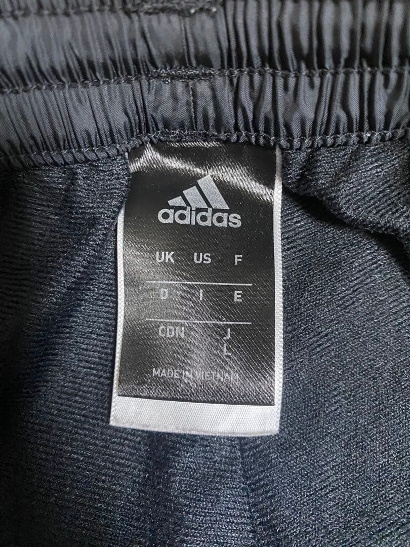 adidas ブラック ウィンドブレーカー Lサイズ 上下セット