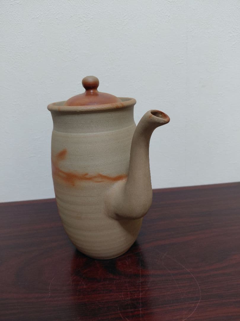 備前焼コラボ 煎茶碗2客 茶托付 水注 茶道具 煎茶道具