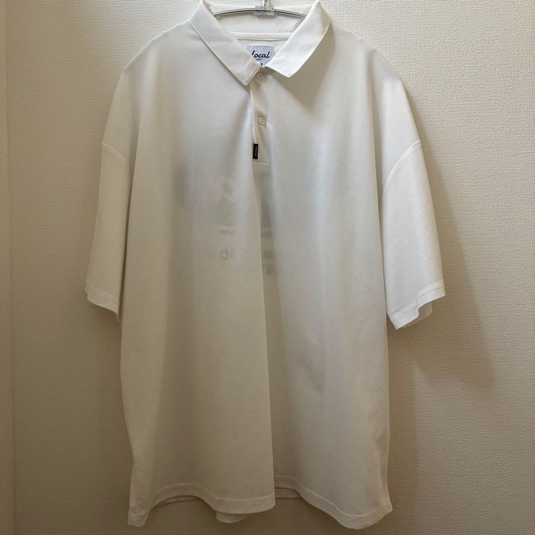 Local golf Good Game Ellipse ポロ 白色M/Lサイズ