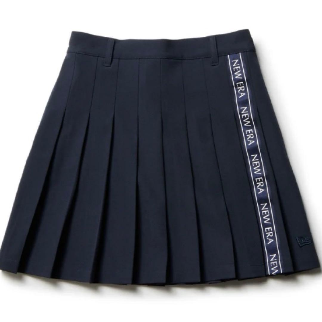 ニューエラ　プリーツスカート Vertical Logo ネイビー　新品タグ付き