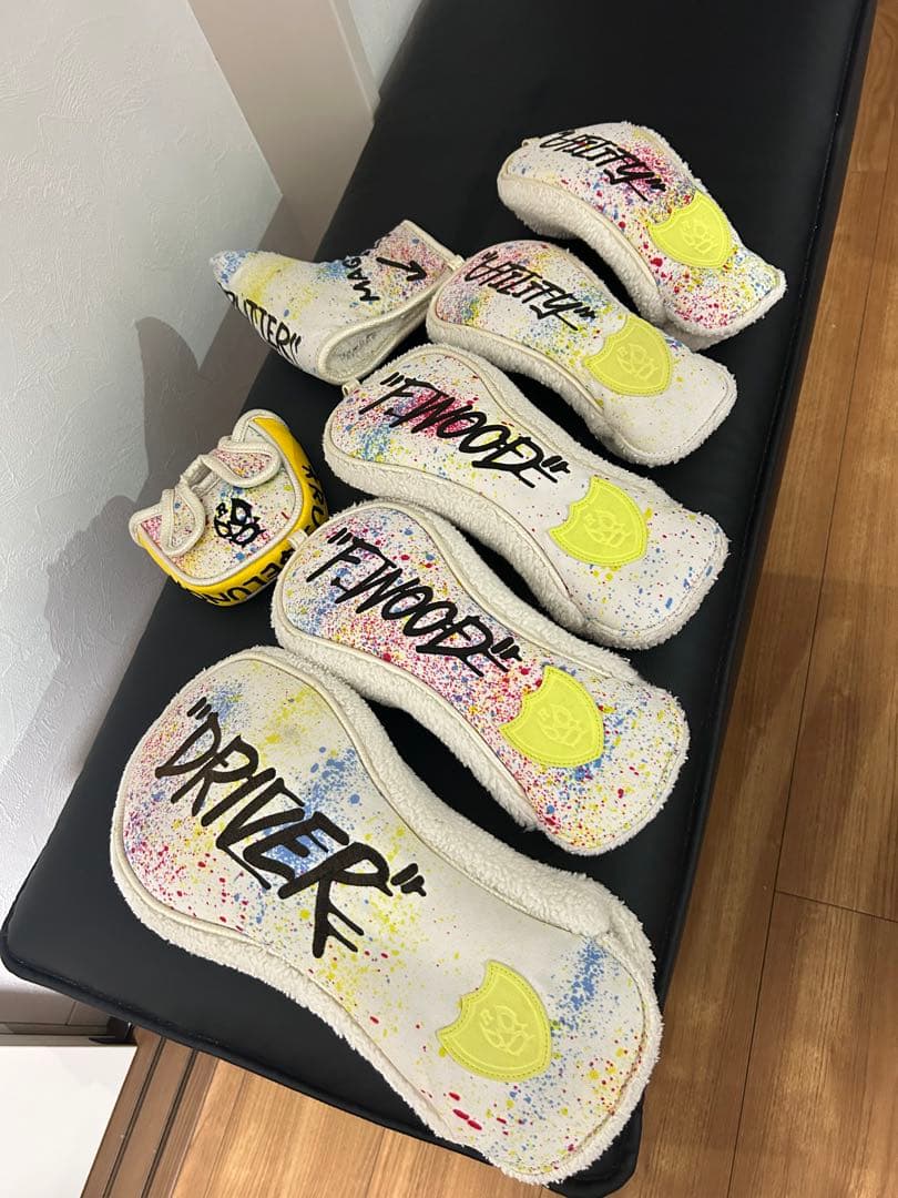 〈希少〉ラッセルノRusseluno キャディバッグ　ヘッドカバー　セット