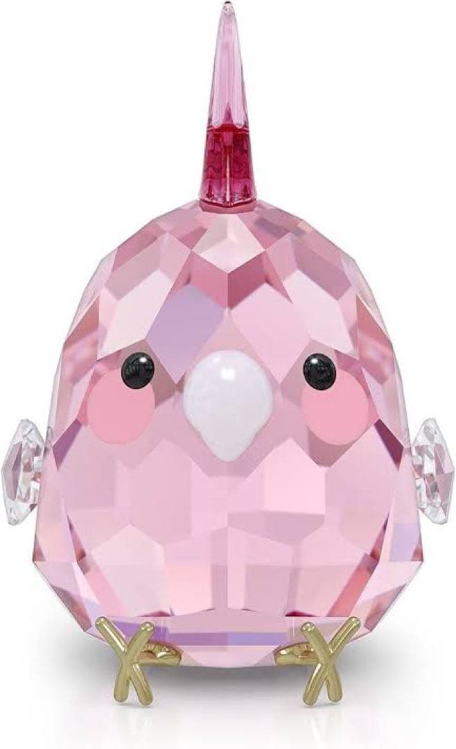スワロフスキー　swarovski オカメインコピンク