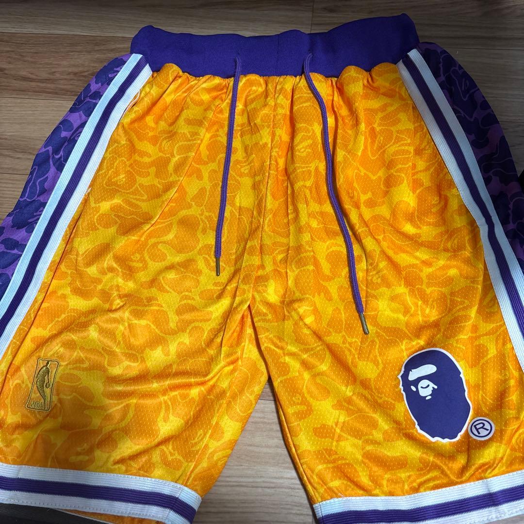 LAKERS BATHING APE セットアップ