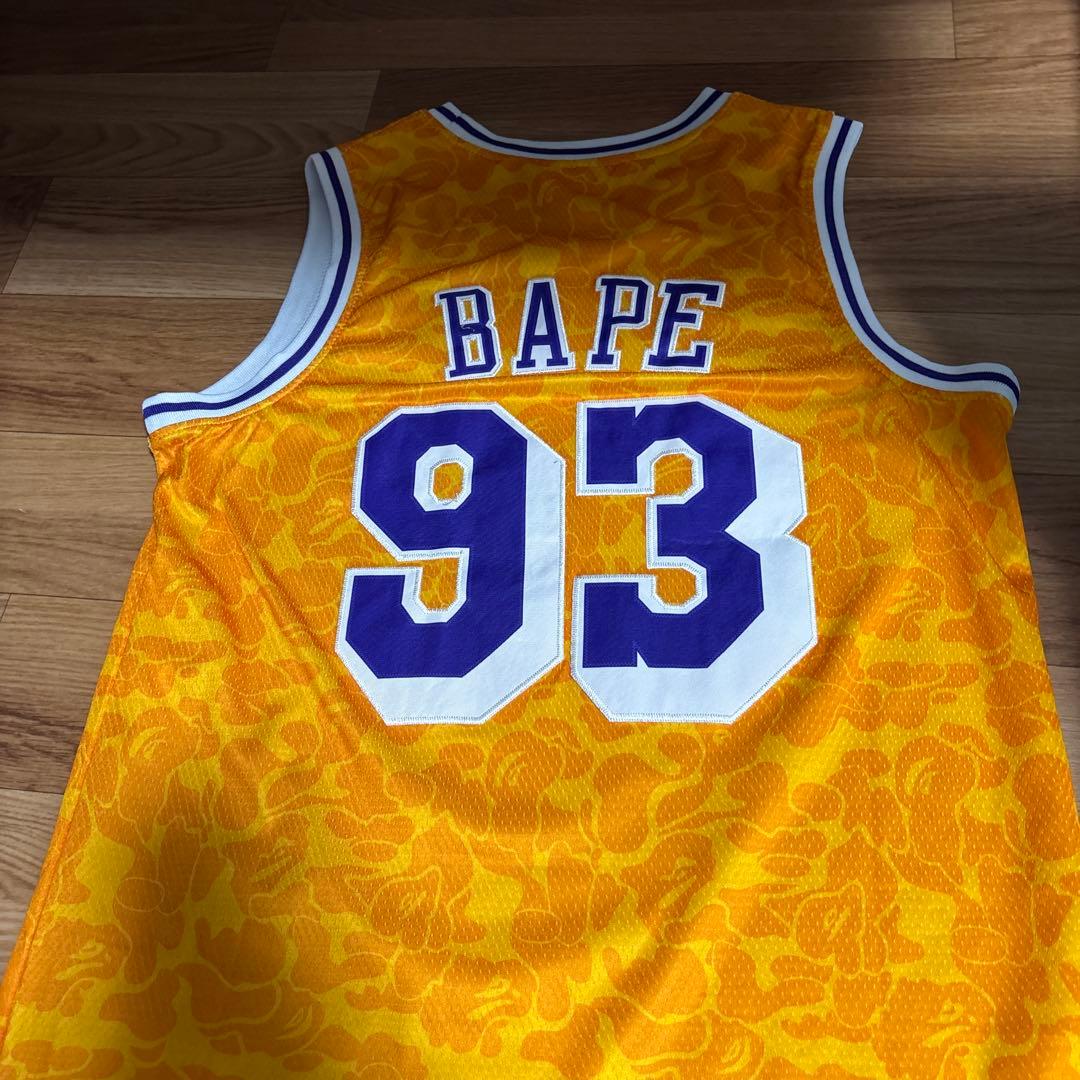 LAKERS BATHING APE セットアップ
