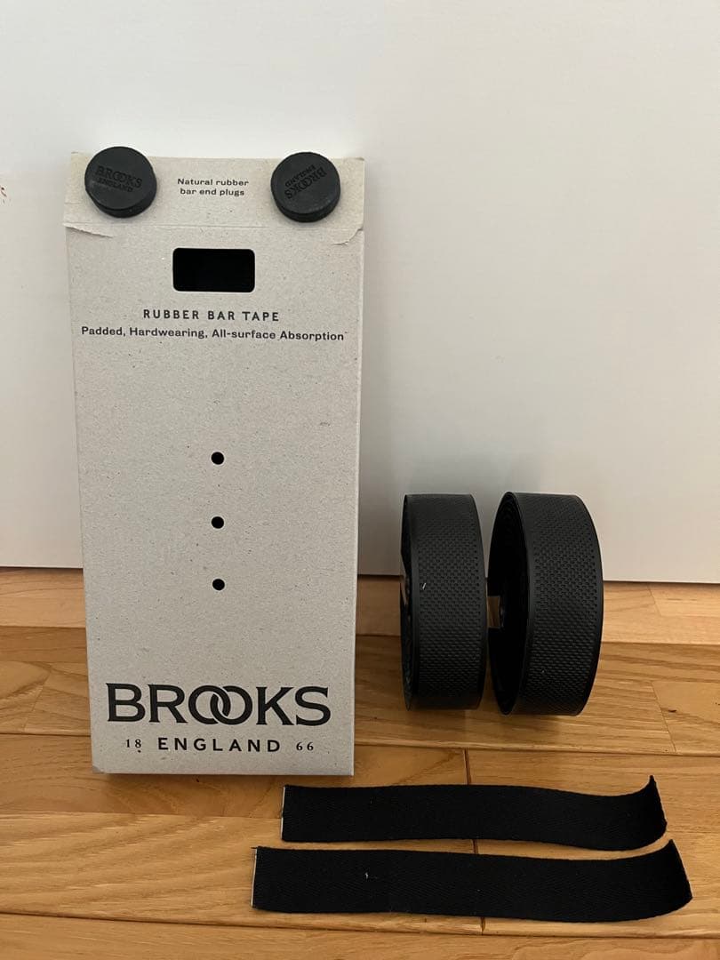 【新品未使用】BROOKS CAMBIUM RUBBER BAR TAPE 黒