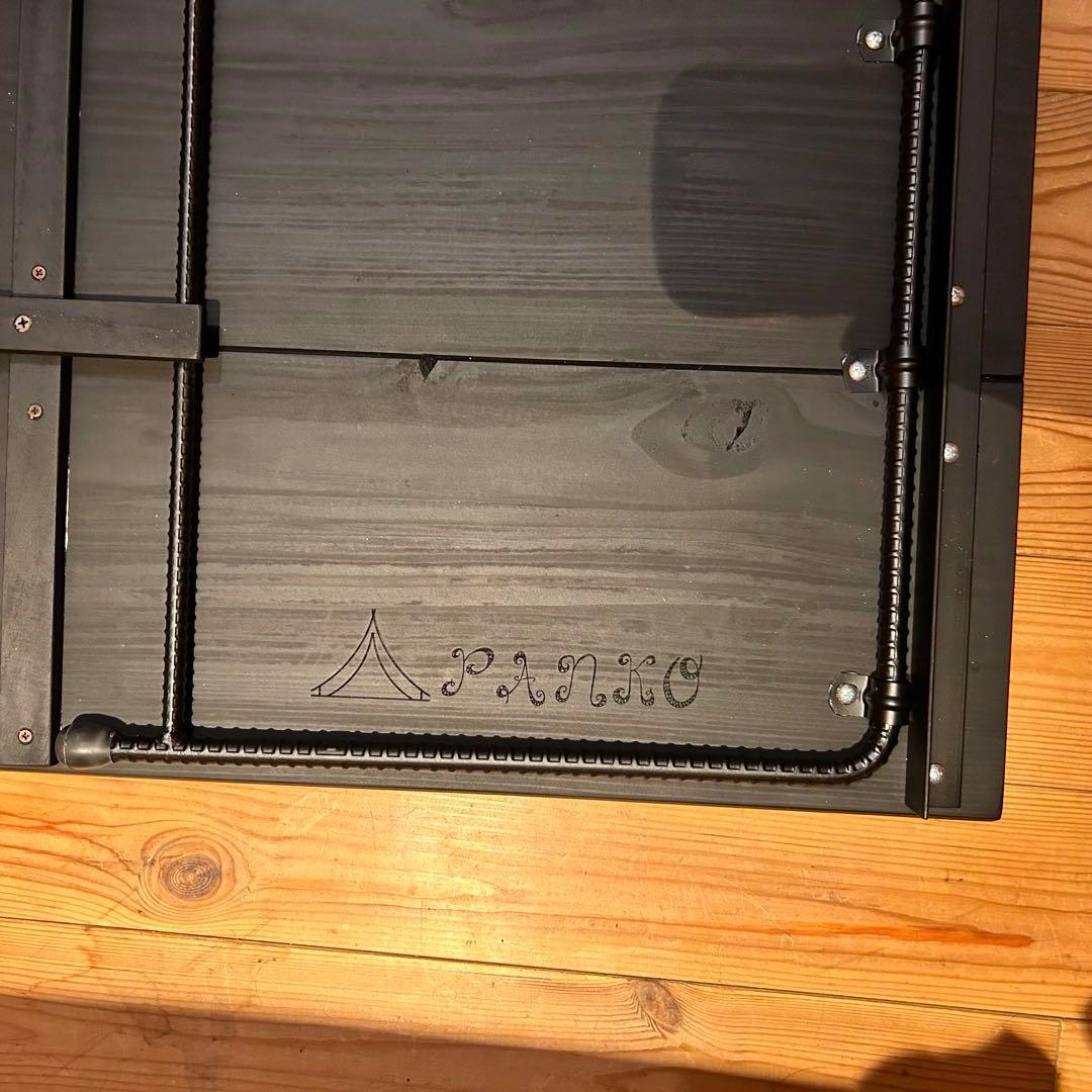 No.561 アイアンローテーブル オルテガテーブル　ネイティブ柄