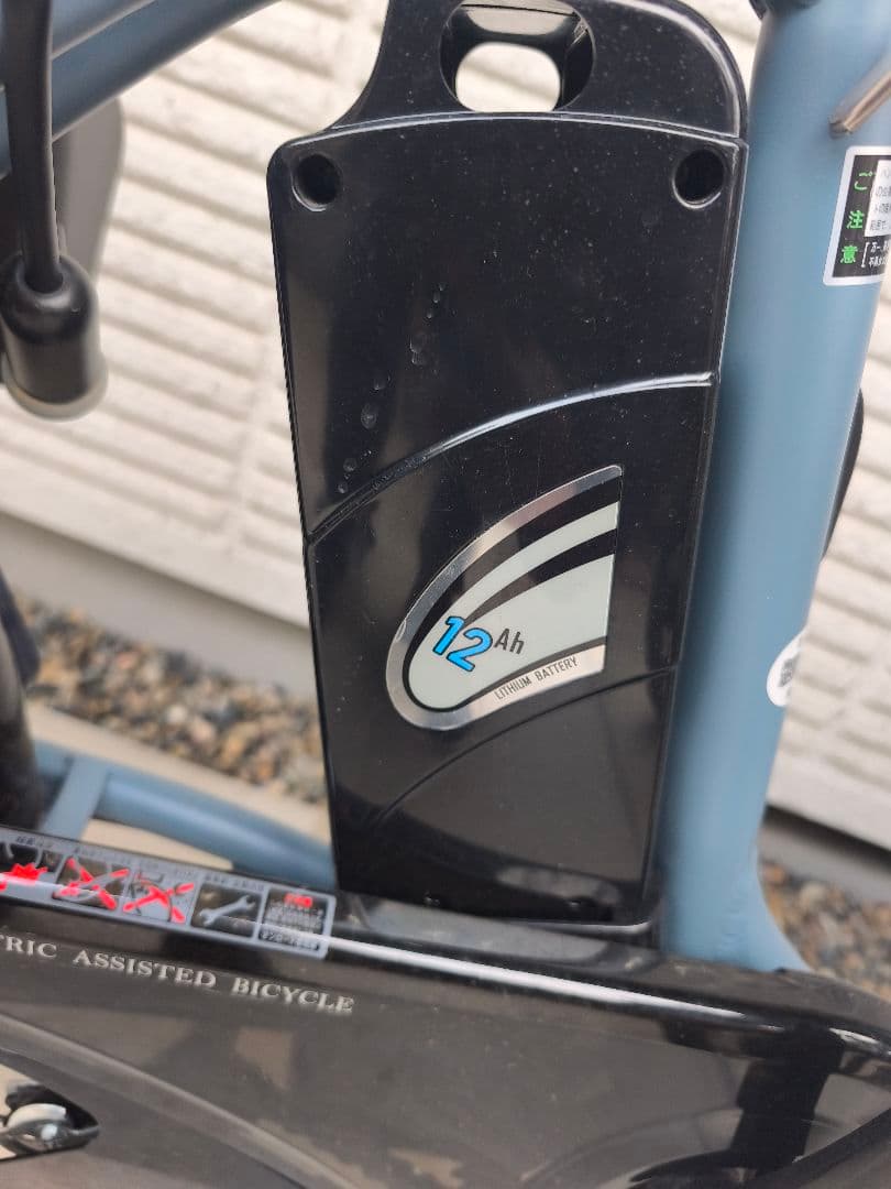 電動アシスト自転車 子供乗せ PELTECH TDH-408L マットブルー