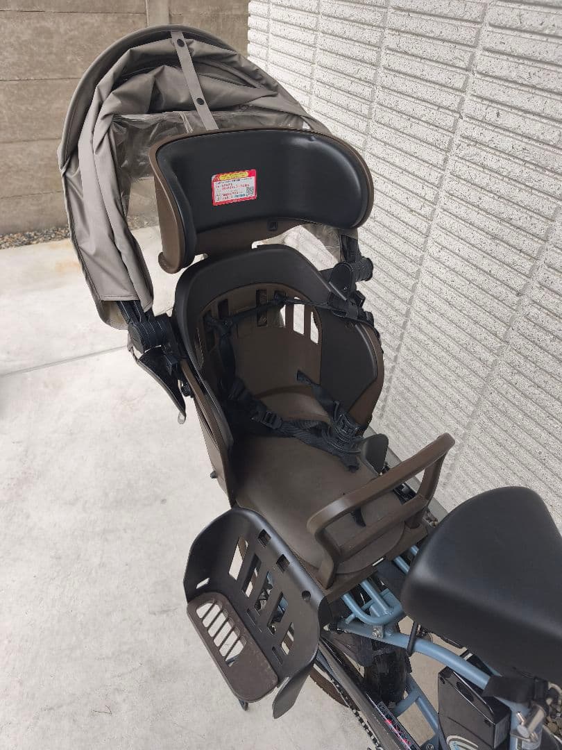 電動アシスト自転車 子供乗せ PELTECH TDH-408L マットブルー
