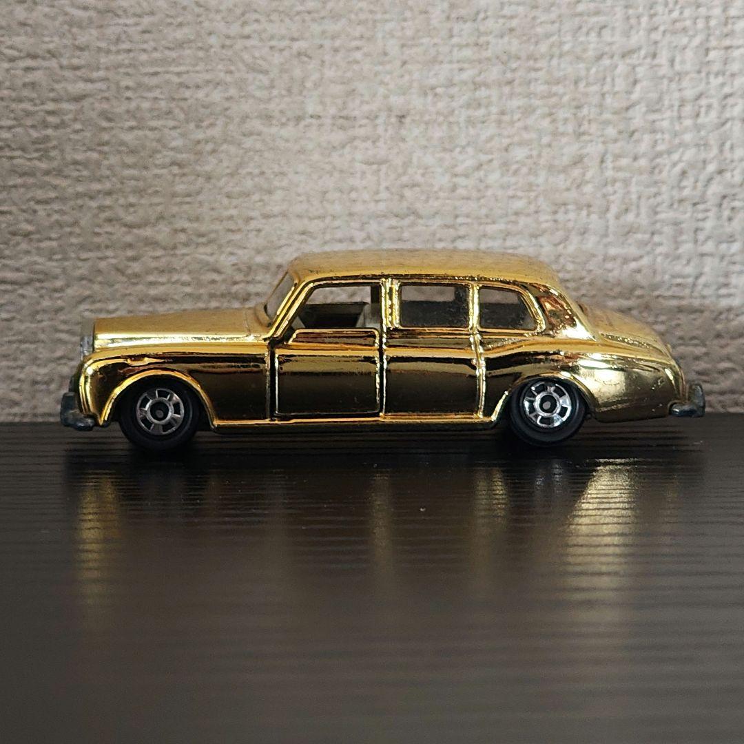 TOMICA　トミカ　ロールスロイス　金メッキ　特注品　箱付き