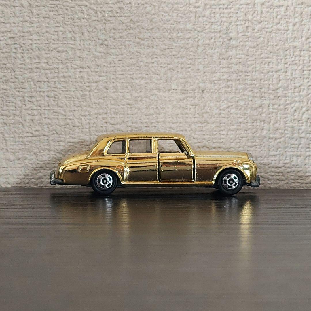 TOMICA　トミカ　ロールスロイス　金メッキ　特注品　箱付き