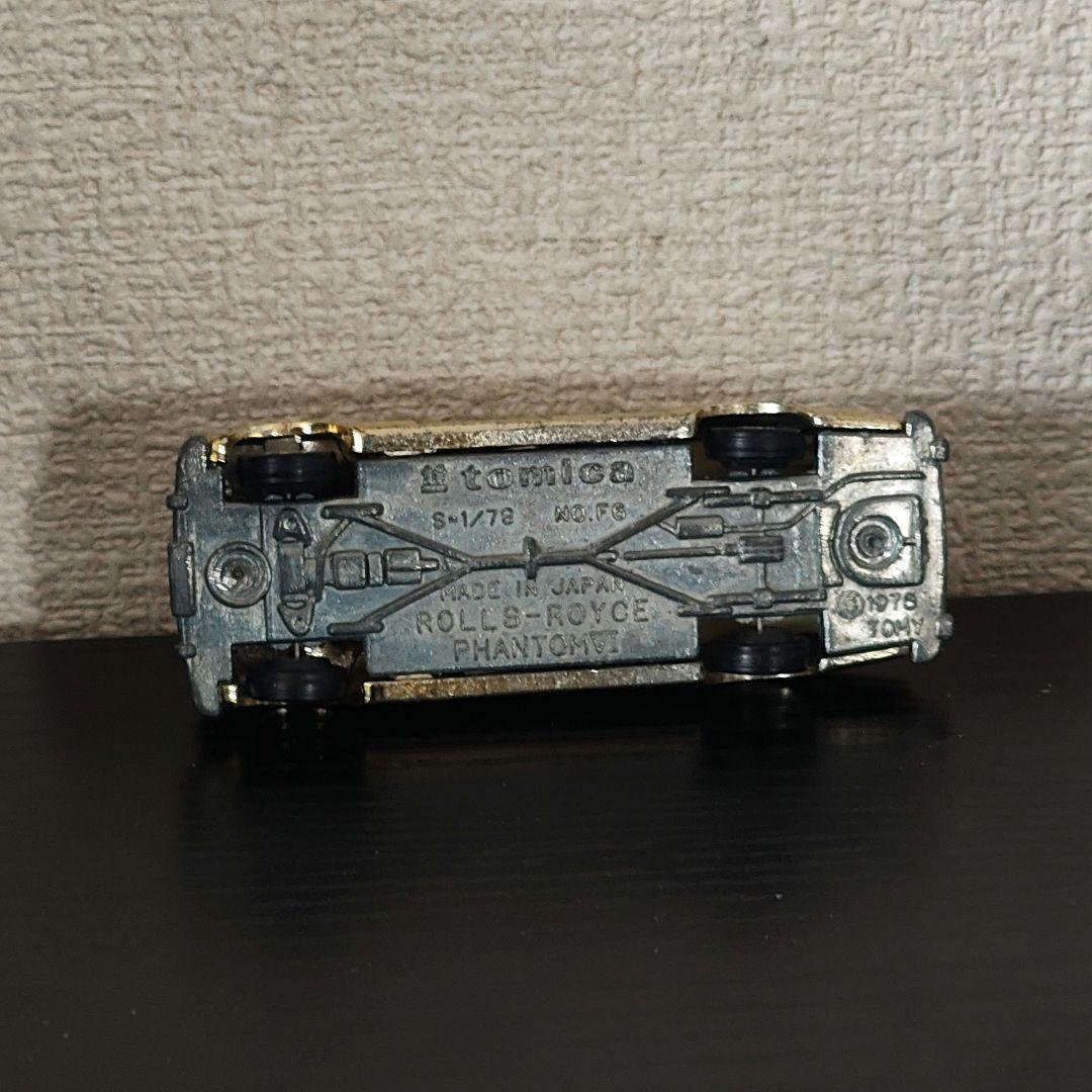 TOMICA　トミカ　ロールスロイス　金メッキ　特注品　箱付き