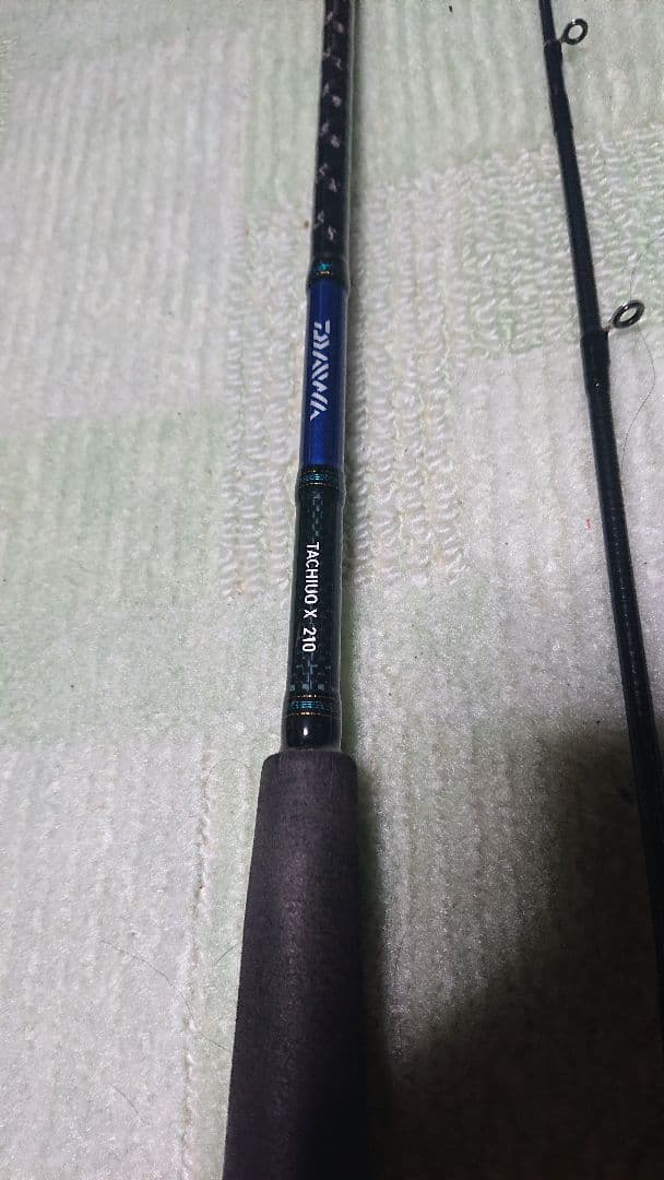 DAIWA LIGHTGAME IC150ダブルハンドル、タチウオ X 210