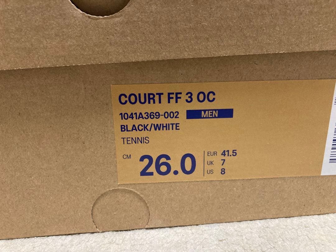 ASICS COURT FF3 OC テニスシューズ 26.0cm