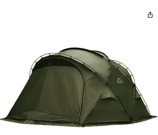 M-⑤【訳ありUSED】G-tent-L カーキ 大型 シェルタードームテント