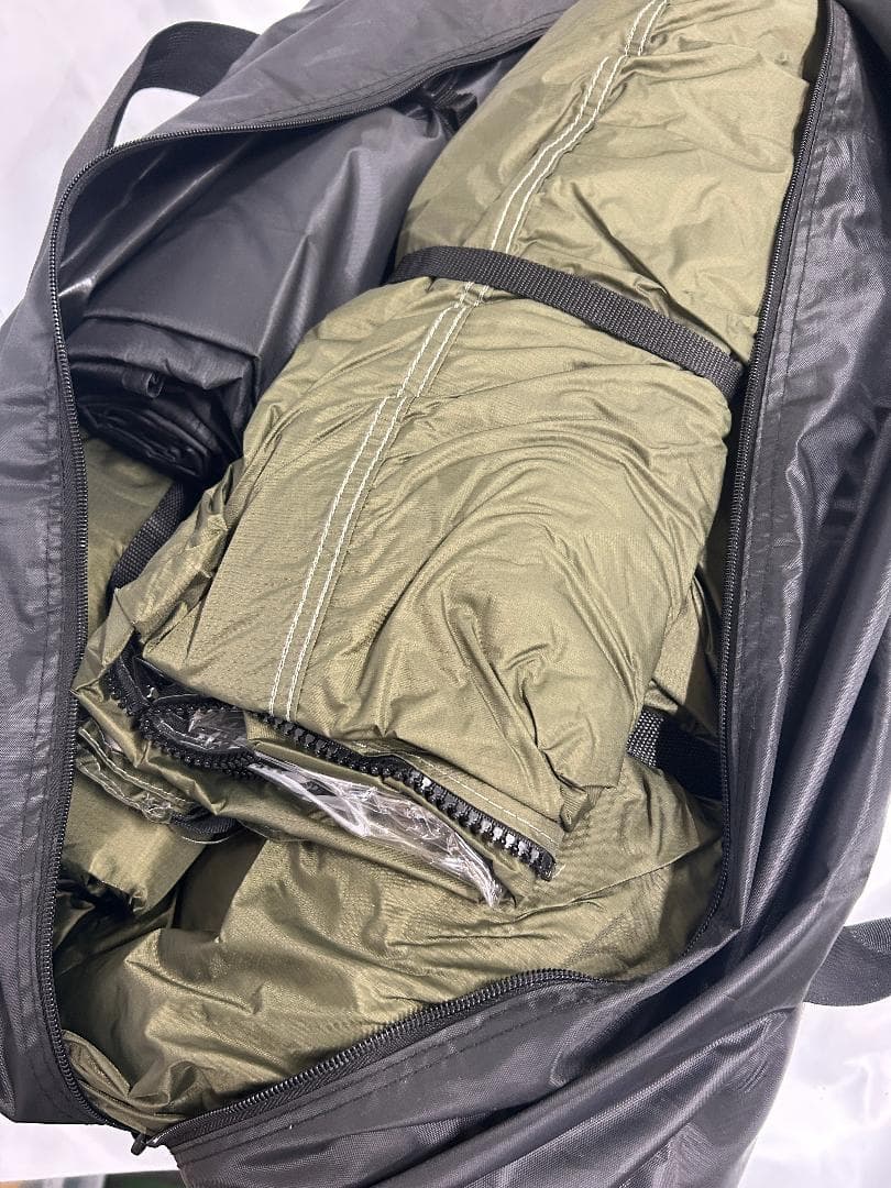 M-⑤【訳ありUSED】G-tent-L カーキ 大型 シェルタードームテント