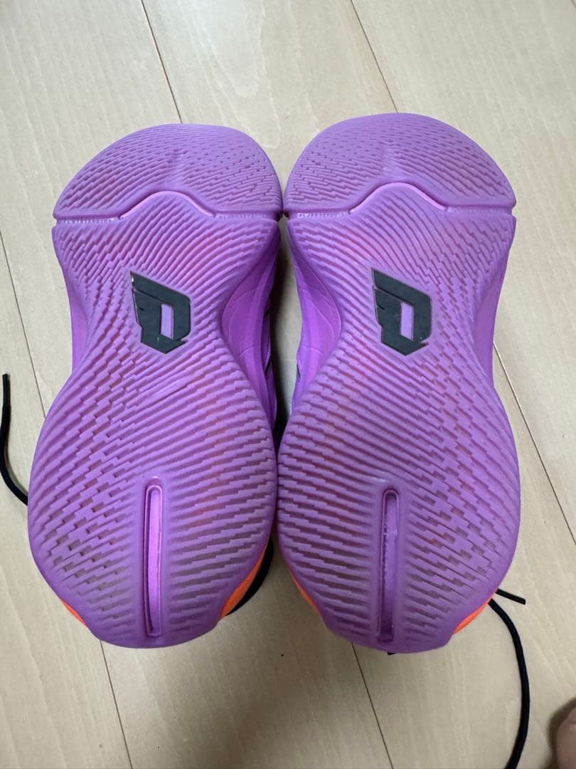 adidas デイム 9 ロー / DAME 9 LOW TRAINERS紫