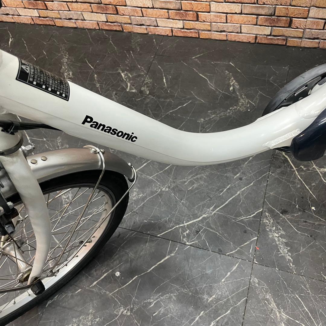 【45】電動自転車 パナソニック ビビ L 20 ホワイト 20インチ