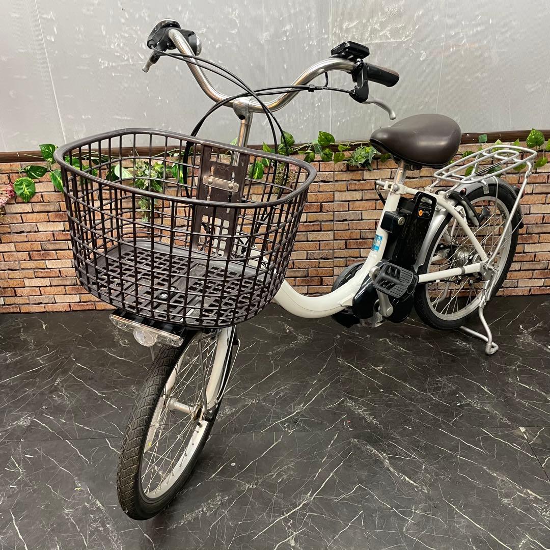 【45】電動自転車 パナソニック ビビ L 20 ホワイト 20インチ