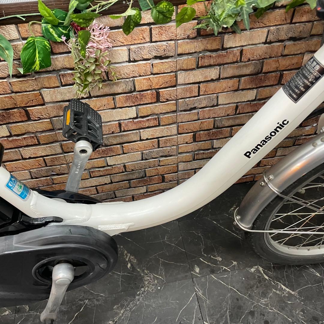 【45】電動自転車 パナソニック ビビ L 20 ホワイト 20インチ