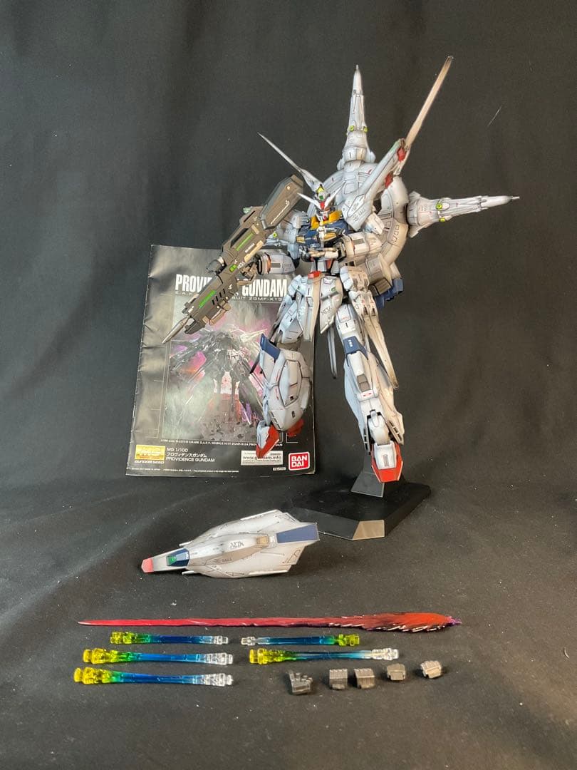 MG プロヴィデンス ガンダム 塗装　完成品