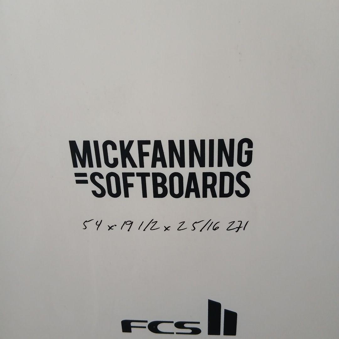 ミックファニング5.4f 本州 送料込みソフトボードDHD TWINサーフボード