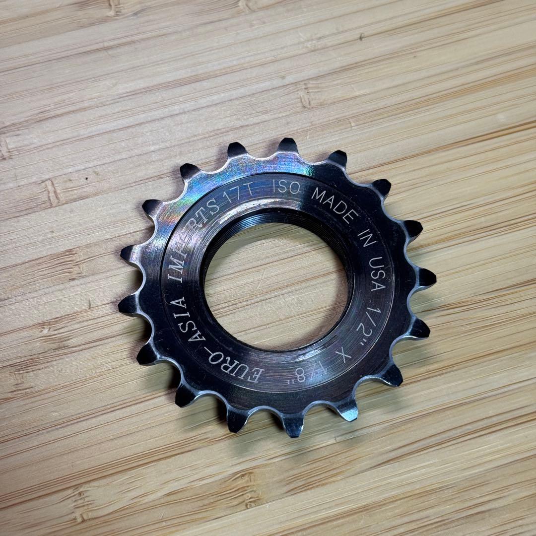 EURO ASIA コグ 17T + DURA-ACE ロックリング