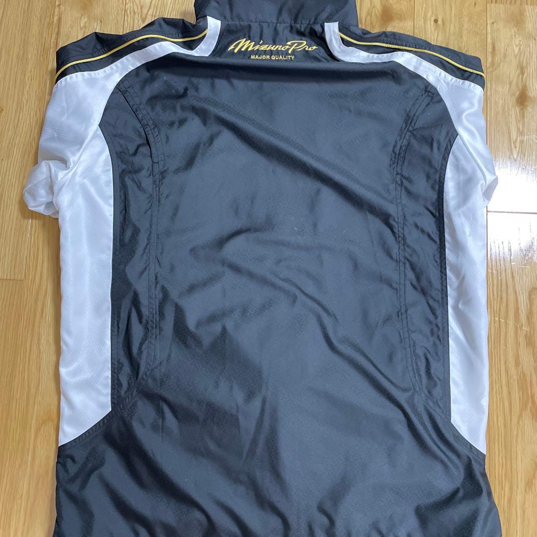 Mizuno プロジャージ Lサイズ ブラック/ホワイト