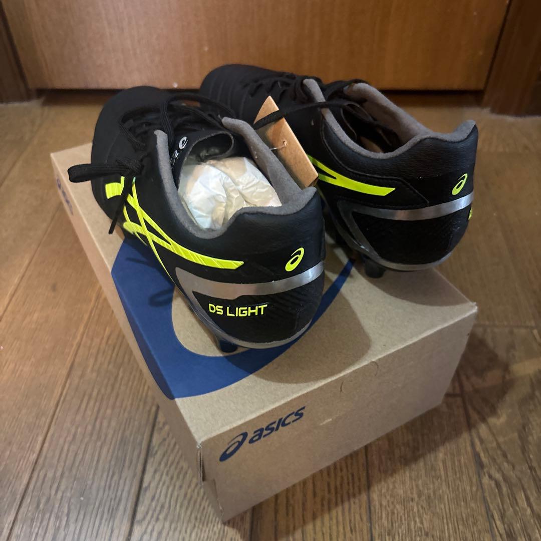新品 asics DS LIGHT WIDE サッカー スパイク　25.5cm