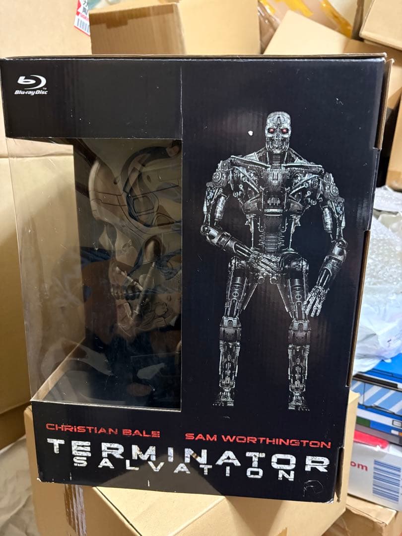 ターミネーター4 T-600 リアルヘッドフィギュア付Blu-ray BOX