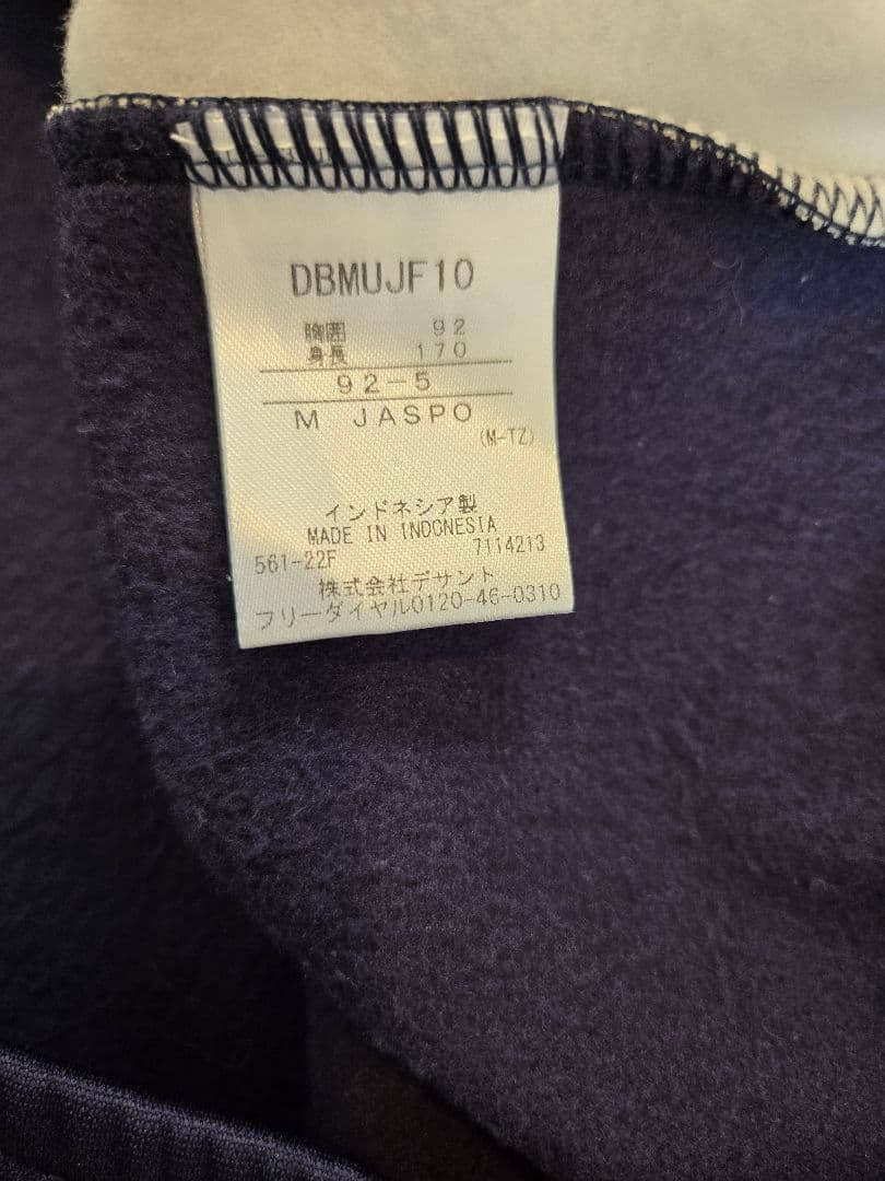DESCENTE　バリアフリース　M　未使用タグ付き