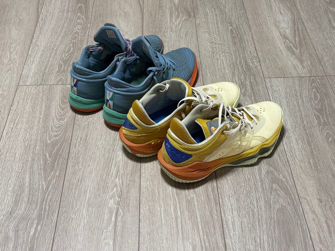 ballaholic2足セット　青26.5黄色27