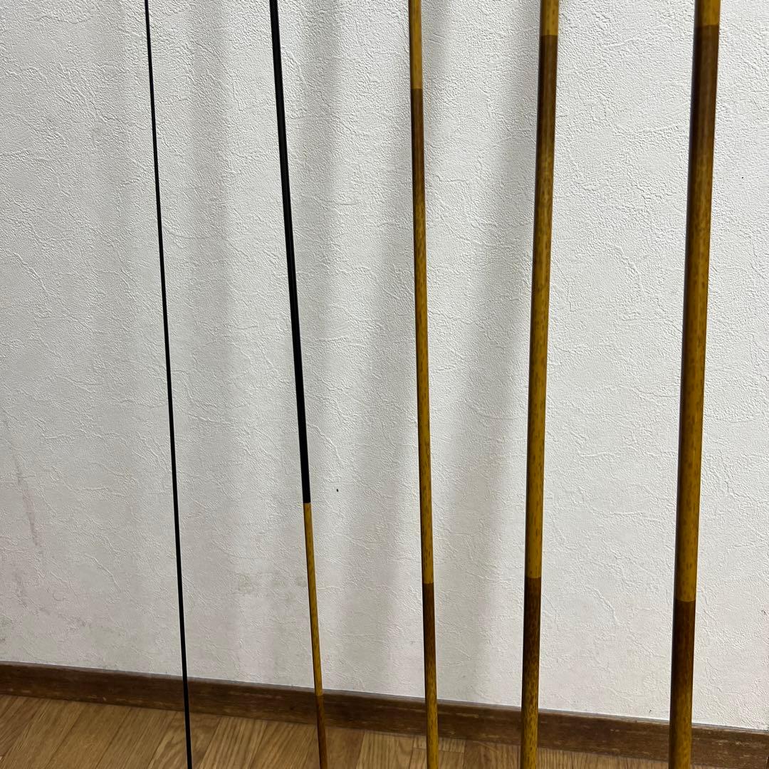 シマノ　美品　へら竿　朱紋峰￼　飛造り　18尺　へらぶな　ロッド　ヘラブナ竿