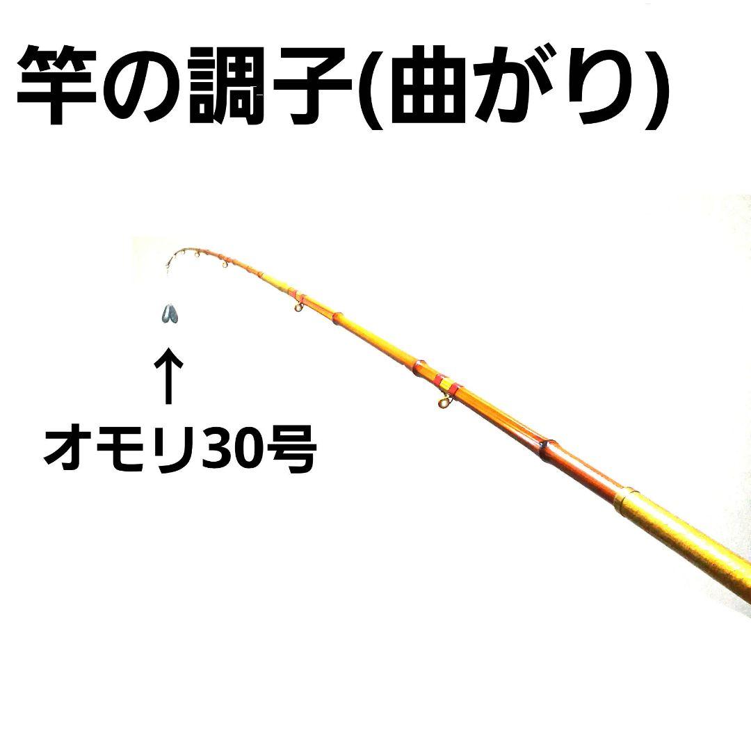 竹聖作 堤防石鯛 2.8m 大物竿 石鯛竿 万能竿 カセ筏竿 船竿 和竿 竹竿