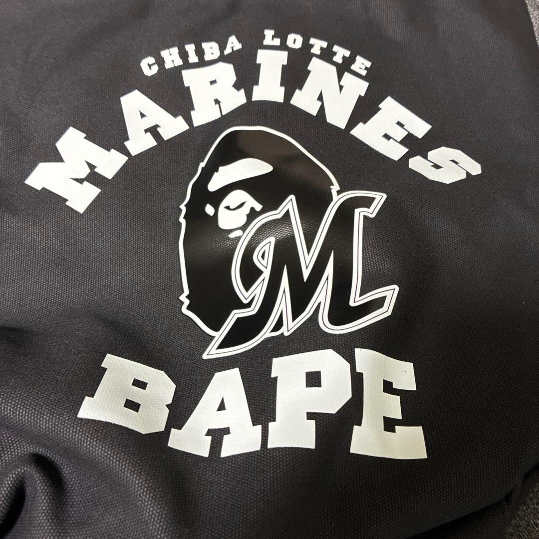 BAPE x 千葉 ロッテ マリーンズ トートバッグ