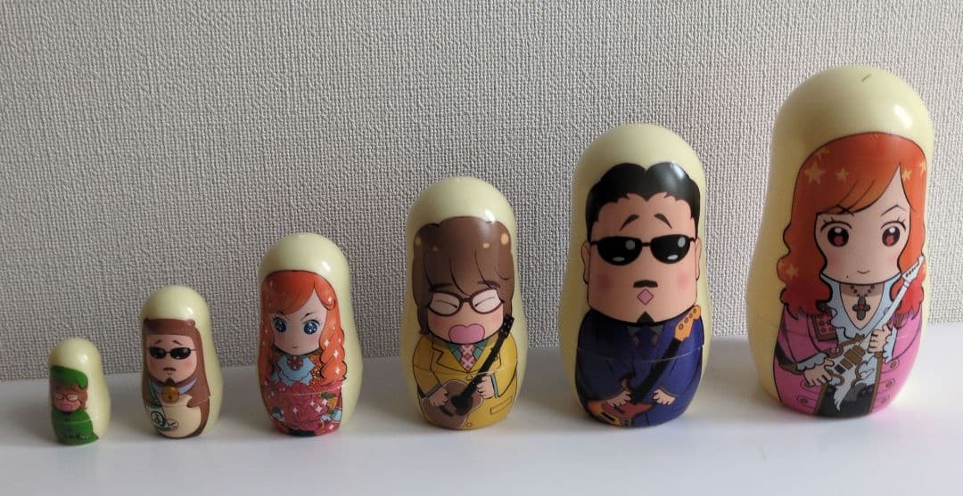 THE ALFEE　マトリョーシカ　養生テープ　カラビナ