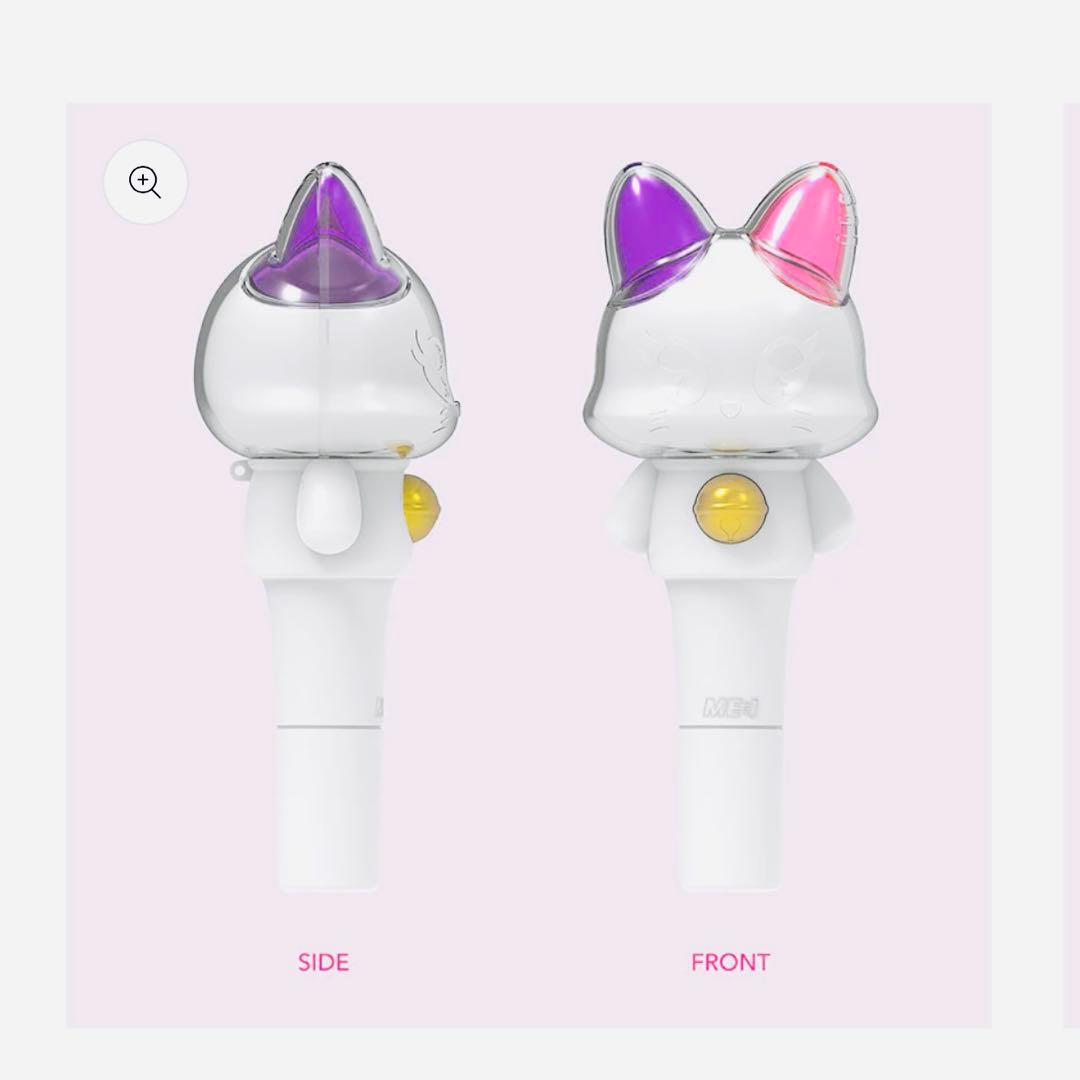アイドル ME:I OFFICIAL LIGHT STICK