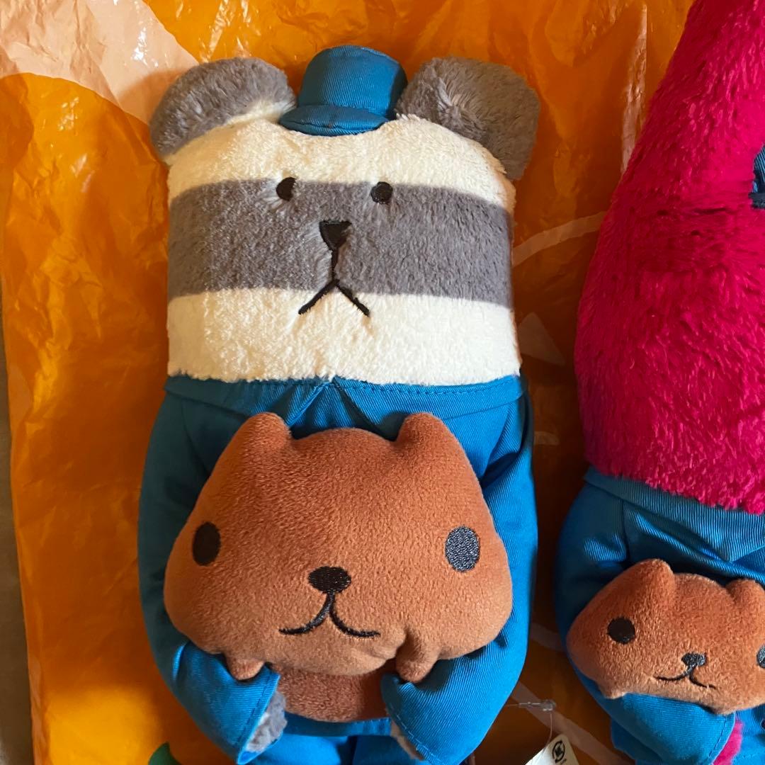 カピバラさん×CRAFTHOLIC 抱き枕S 全2種セット　2016年レア　新品