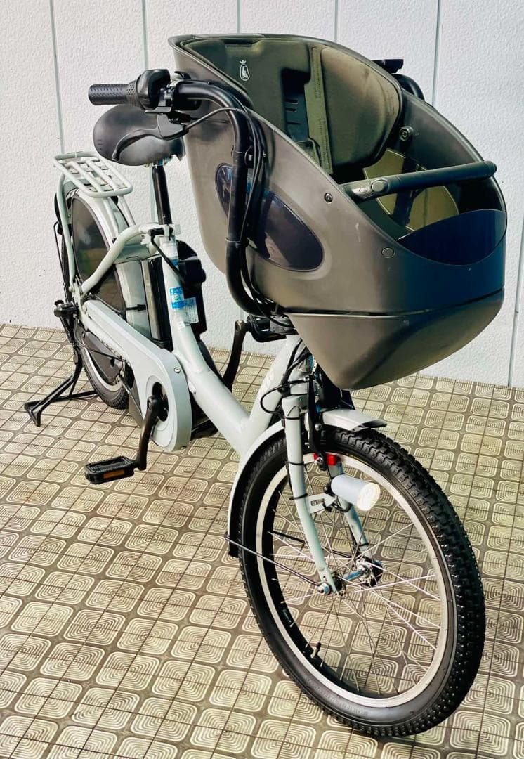 【BRIDGESTONE】 20インチ子供乗せ電動アシスト自転車2704