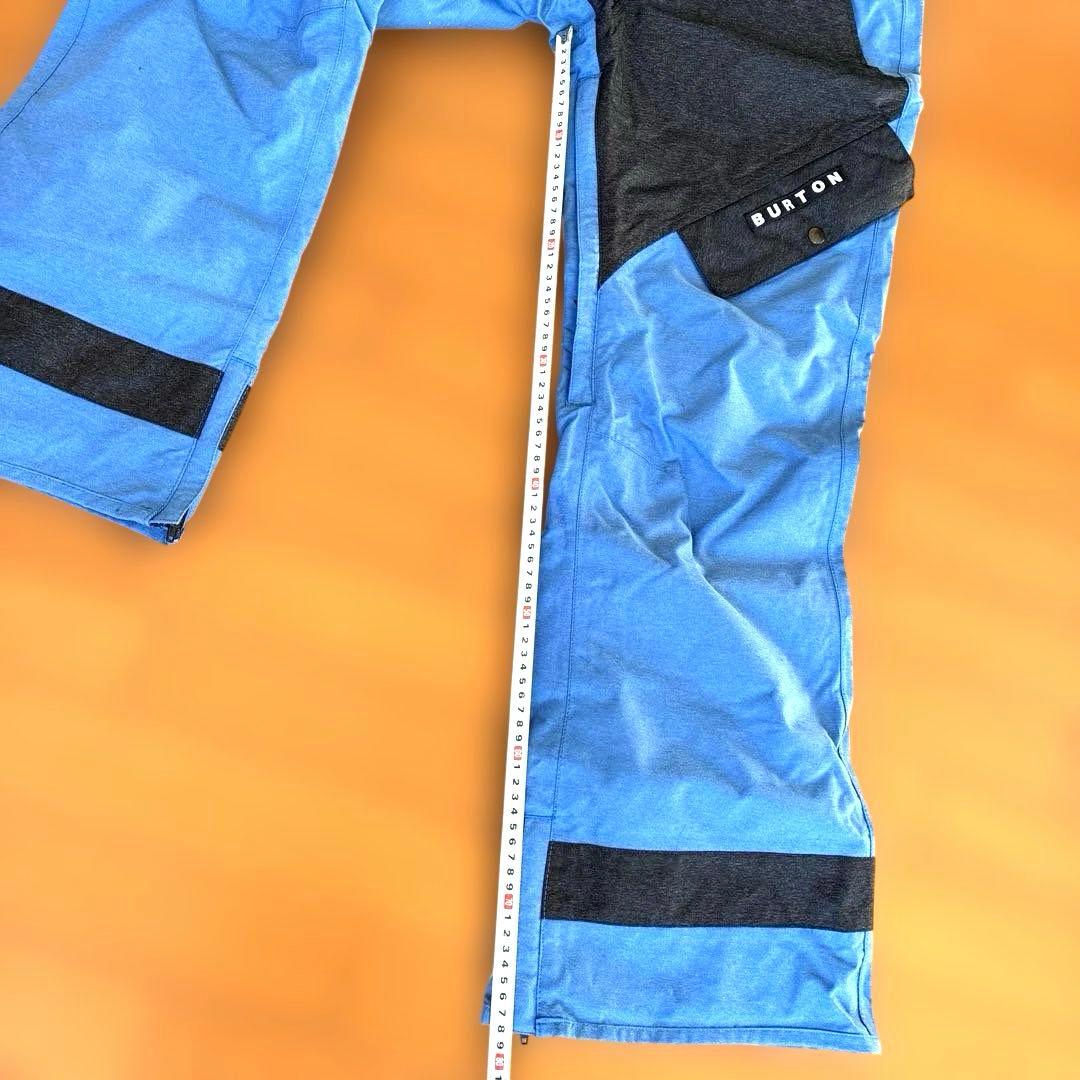 【極美品】BURTONバートン スノーボードパンツ スノボウェア　デニム風　M
