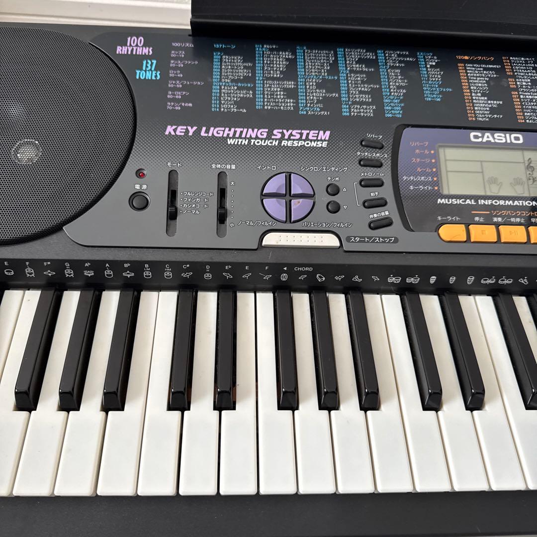 【美品】カシオ　CASIO キーボード　CTK-660L 光