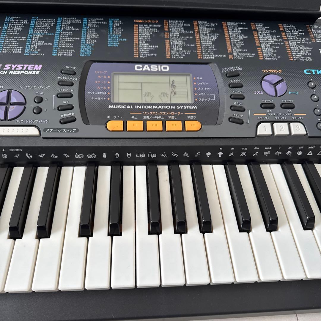 【美品】カシオ　CASIO キーボード　CTK-660L 光