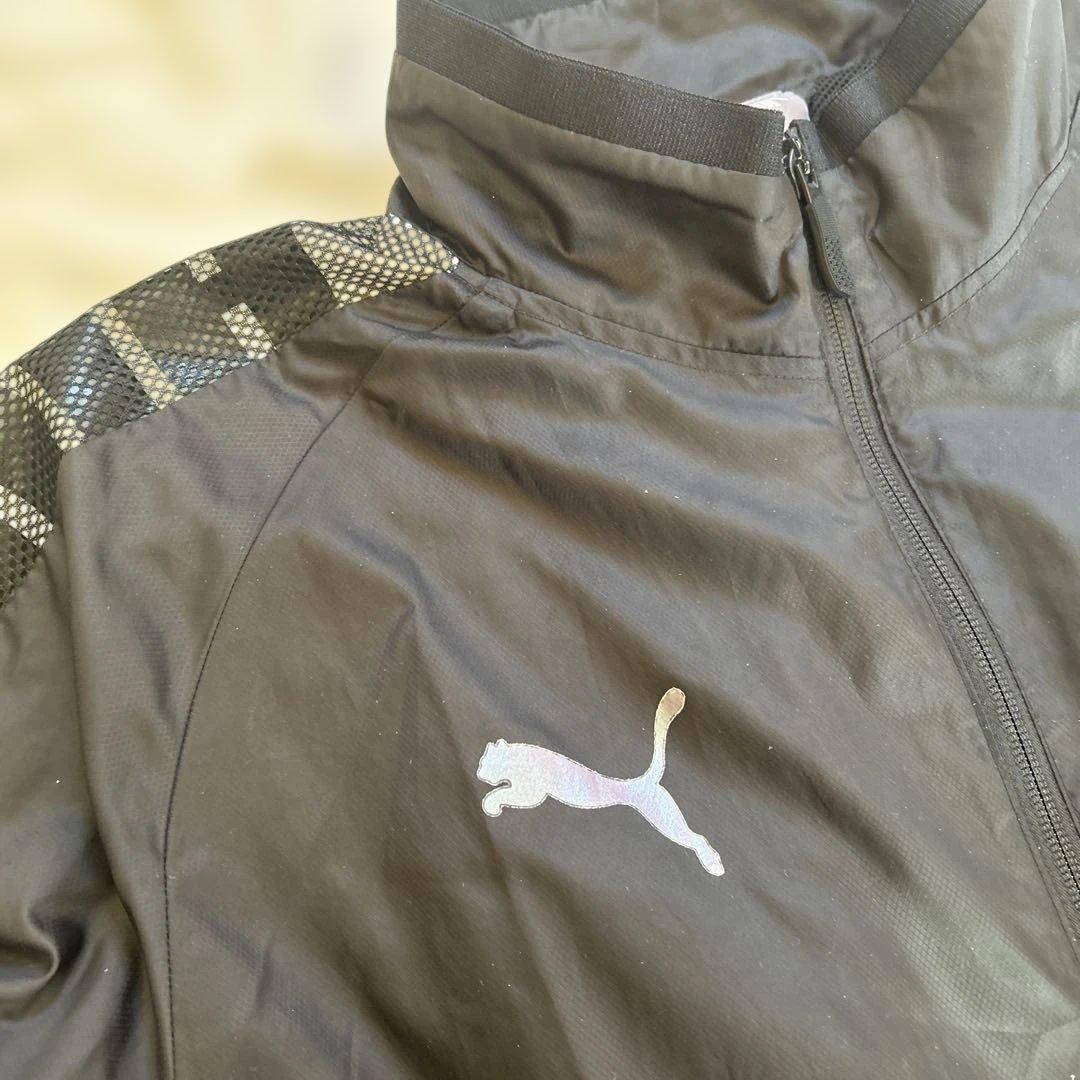 PUMAウィンドブレーカー ブラック上下セット裏メッシュ サイズASIA XXL