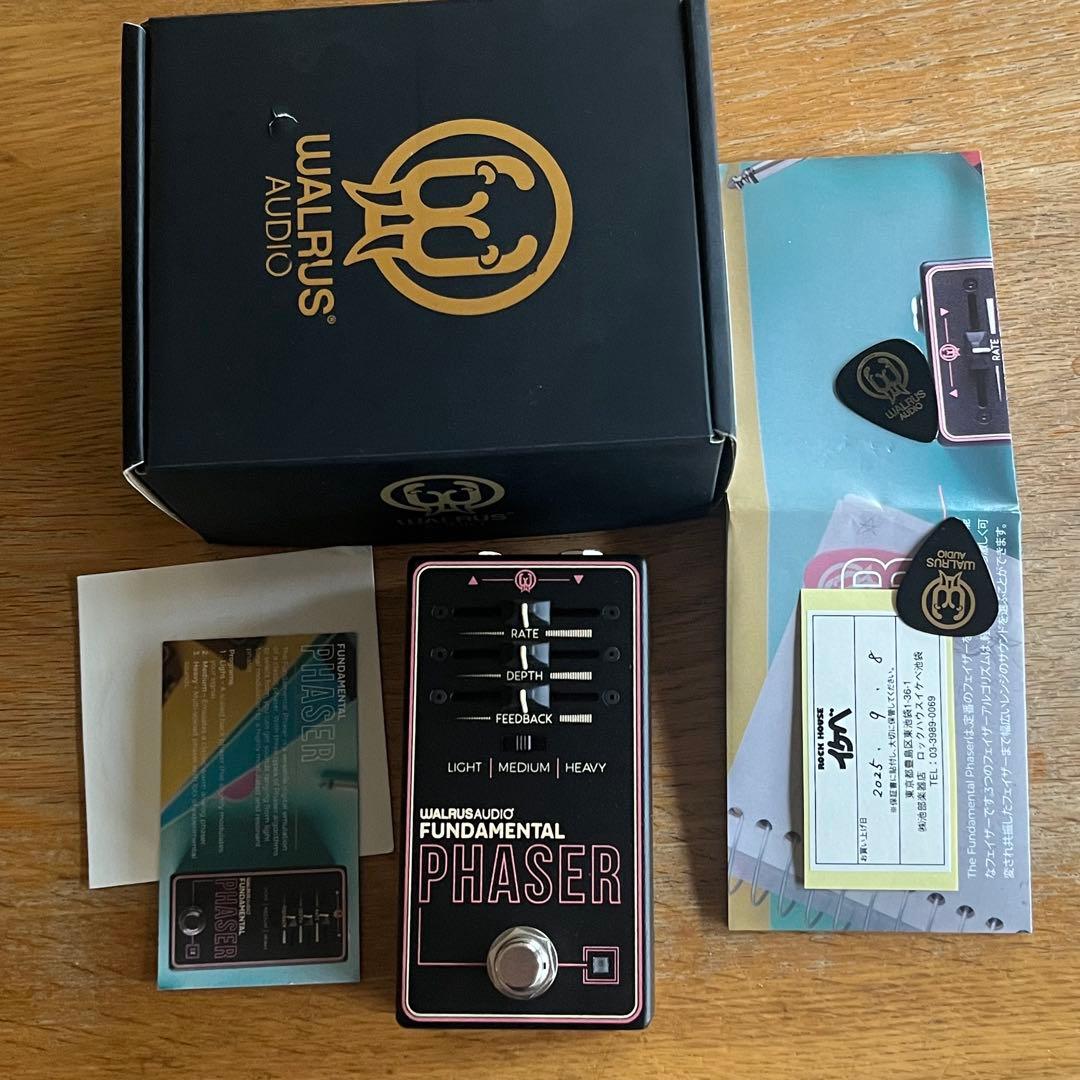 Walrus Audio Fundamental Phaser フェイザー