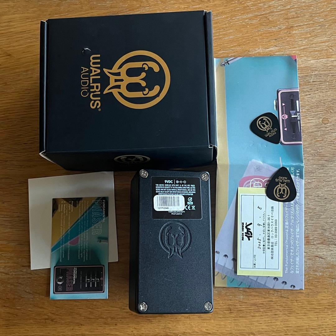Walrus Audio Fundamental Phaser フェイザー