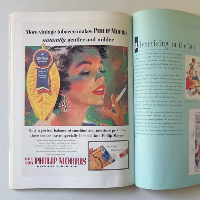[初版本]アメリカ雑誌広告ベストセレクション夢の50s